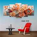18*36 inch 5Pcs In 1 Set Wall Canvas printing. 