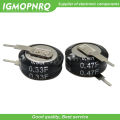 5.5V V-type Super capacitor 0.1F 0.22F 0.33F 0.47F 1F 1.5F 4.0F Button Farad capacitor NEW. 