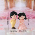Mini Couples Figurines Micro Landscape DIY Miniatures Plastic Crafts Garden Sunlight Mall.