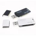 SIYOTEAM SY-368 2-in-1 USB 2.0 Card Reader for SD/MicroSD Card. 