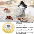 2X W10112253 9706416 Motor Brush W10380496 4162897 Mixer Worm Drive Gear for Kitchenaid Stand & 2 Pair of Motor Brush. 