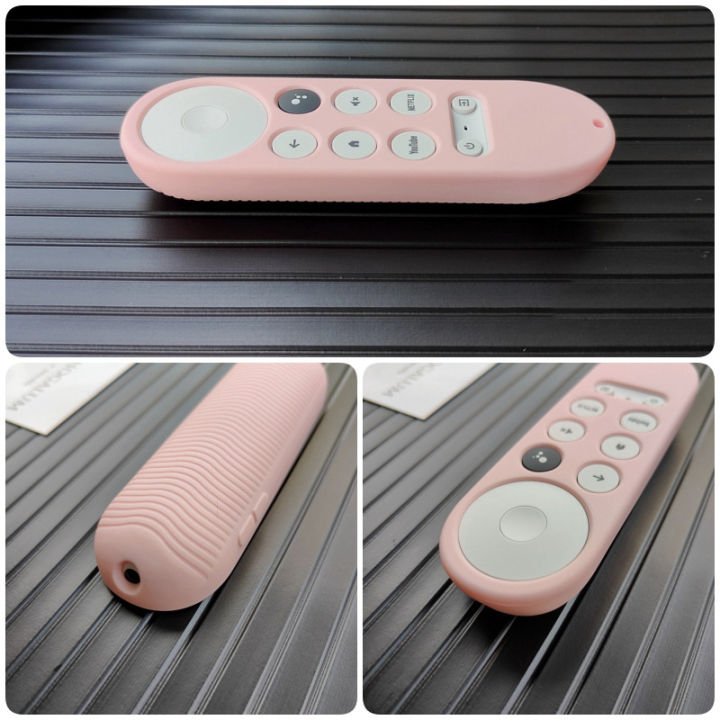 Soft%20Silicone%20Case%20For%202020%20Google%20Chromecast%204k%20Snow%20Remote%20Protective%20Cover%20Shell%20Non-slip%20For%20Chromecast%20Smart%20TV%20Remote%20Eatop%20-%20Image%202