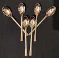 SPECIAL QUALITY STAINLESS STEEL 6" SPOON SET O 6 PCS.. 