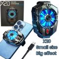 X20 Portable Mobile Phone Cooler | Semiconductor Cooling Fan & USB Powered Radiator | BlueWow X20 Gaming Phone Cooler for PUBG and FreeFire cooler, iPhone & Android (Original).