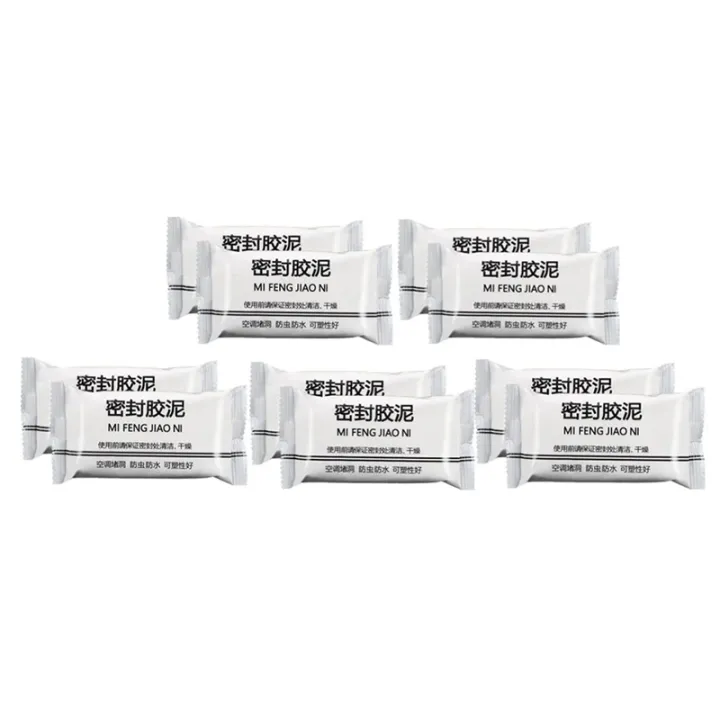 10PCS Super Diamond Mud Seal,Waterproof Duct Seal Repair Sealing Clay