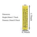 SMALL YELLOW Color 1.2V 600mAh Battery AAA 1.2V 600mAh Ni-CD Rechargeable Triple A Battery AAA 10440 Model Battery For Toy Remote Control Car Batteries . 
