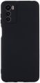 Motorola Moto G42, Slim Fit Silky And Soft Touch Finish Silicone Matte Finish TPU - Black (With Logo).