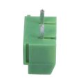 100 Pieces 2 Pin 5 mm Pinch PCB Mount Screw Terminal Block Connector 300V 10A (Green).