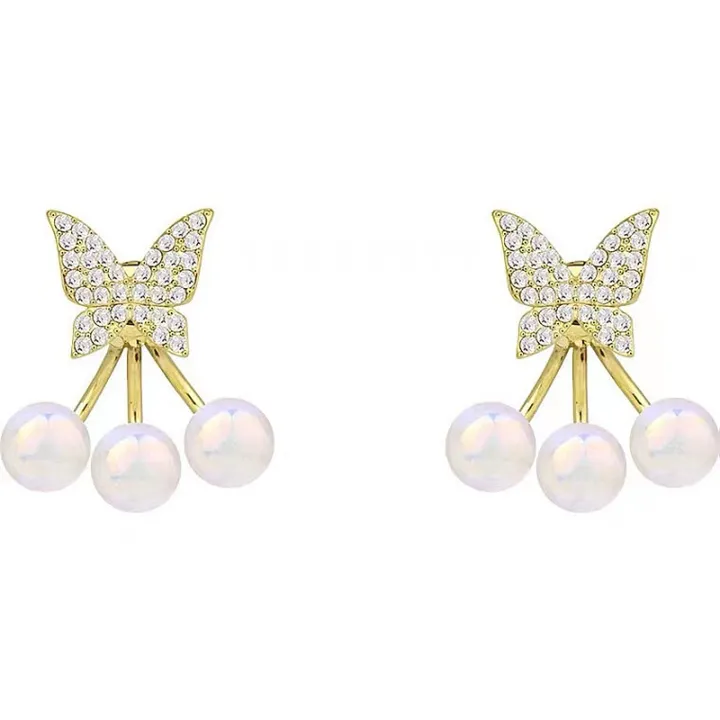 New%20Elegant%20Crystal%20Butterfly%20Back%20Hanging%20Pearl%20Earrings%20Korean%20Fashion%20Jewelry%20for%20Woman%20Girls%20Accessories%20-%20Image%208