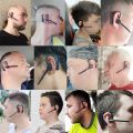 New Bee M50 Wireless Bluetooth Headset 5.2 Earphones Headphone with Dual Mic Hands-free Earbuds CVC8.0 Noise Cancelling Earpiece.