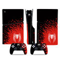 【Fast and Reliable Shipping】 Spiderman Ps5 Slim Skin Sticker for PlayStation 5 Console Controller Decal Cover Anti-scratch Skin Sticker.