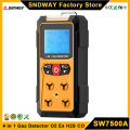 SNDWAY SW-7500A Gas Detector Device 4 in 1 Oxygen Hydrogen Sulfide Carbon Monoxide Combustible O2 Ex H2S CO Gas Monitor Alarm.