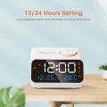 Snooze LED Digital Alarm Clock Clock Temperature  Calendar Calendar FM  Temperature FM  for LED Digital Alarm Clock  Calendar Temperature FM  Bedside Snooze Clock. 