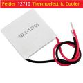 Peltier 12710 TEC112710 Module 12V 12710 120W 10A 40mm Thermoelectric Cooler Peltier Cooling Refrigeration Module With Leads Cables.