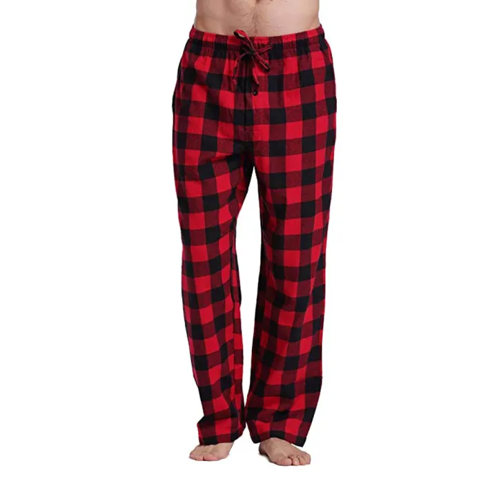 Summer%20Unisex%20Casual%20Plaid%20Pants%20Loose%20Sport%20Plaid%20Pajama%20Pants%20Trousers%20Casual%20Harem%20Pi%C5%BCama%20M%C4%99ska%20Men%20Streetwear%20Pants%202022%20-%20Image%207