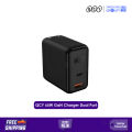 QCY GN203GB 65W Dual-Port GaN charger. 