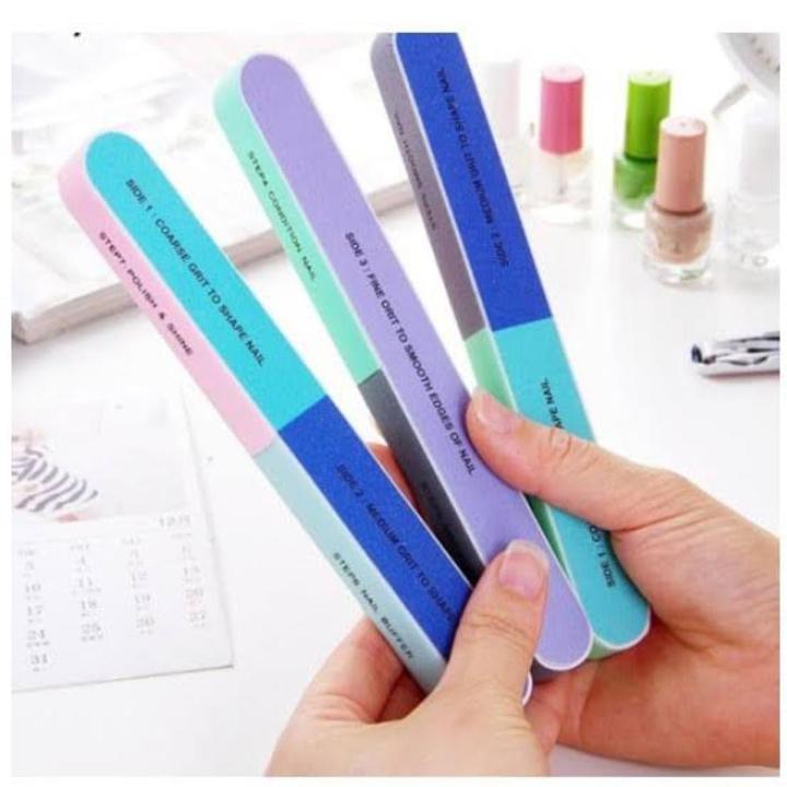 Nail Buffer File For Women - Multicolor