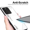 for Tecno Spark 8C / Tecno Spark Go 2022 Case Gradient Phone Back Hard Glass Cover.
