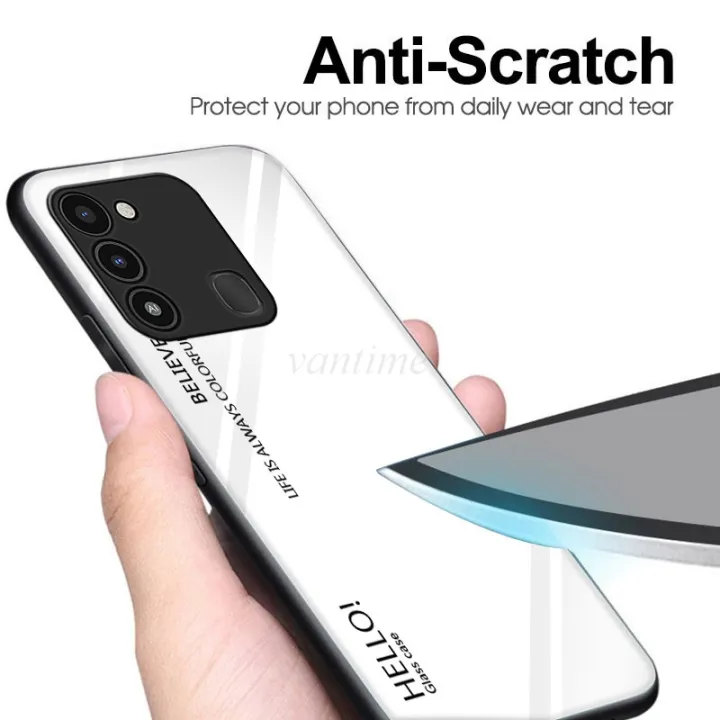 for%20Tecno%20Spark%208C%20/%20Tecno%20Spark%20Go%202022%20Case%20Gradient%20Phone%20Back%20Hard%20Glass%20Cover%20-%20Image%203