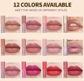 Handaiyan 12 Color Matte Liquid Lipstick Set Long-Lasting Smudge Proof - Kurti. 