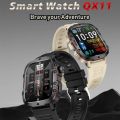 Smart Watch QX11 Men 1.96inch HD Large Screen Bluetooth Call Music SOS Voice Assistant Women Sports Fitness Tracker Smartwatch. 