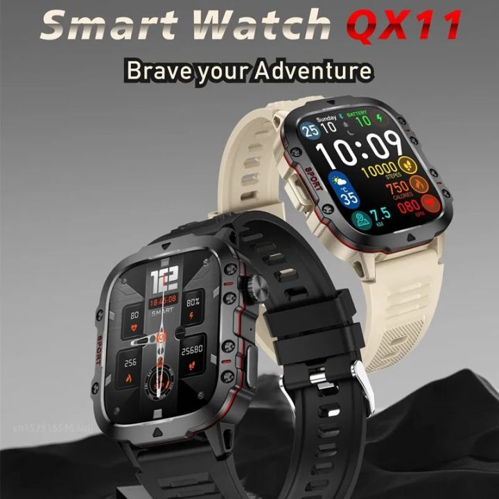 Smart%20Watch%20QX11%20Men%201.96inch%20HD%20Large%20Screen%20Bluetooth%20Call%20Music%20SOS%20Voice%20Assistant%20Women%20Sports%20Fitness%20Tracker%20Smartwatch%20-%20Image%202