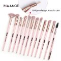 Maange Eye Brush Set -12 Pcs (Black Colour). 