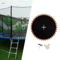 Trampoline Pad Sturdy Jumping Pad for Gymnastics Workout Practice 12ft with 72 Buckles. 
