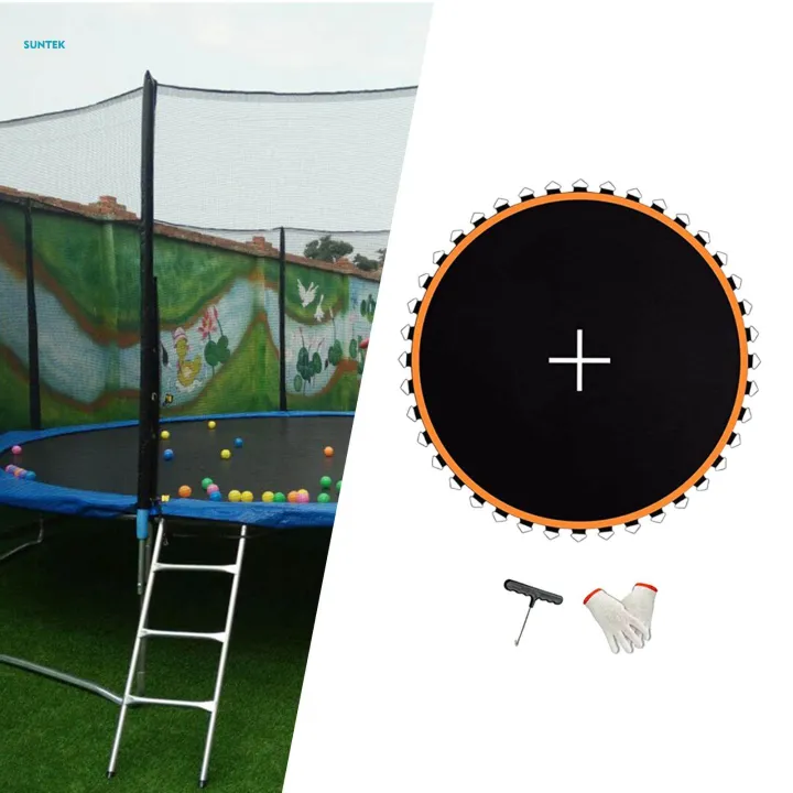 Trampoline%20Pad%20Sturdy%20Jumping%20Pad%20for%20Gymnastics%20Workout%20Practice%2012ft%20with%2072%20Buckles%20-%20Image%205