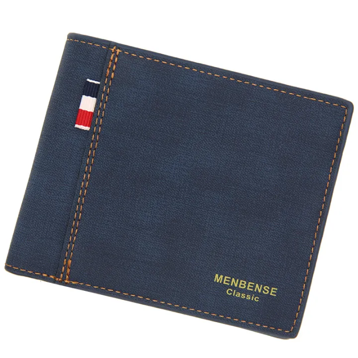 Menbense%20Classic%20Men's%20matte%20short%20capacious%20fashionable%20retro%20wallet%20for%20men%20-%20Image%202