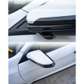 Car Carbon Fiber Side Rearview Mirror Trim Exterior Mirror Stickers for Honda 10Th Gen Civic 2016-2020. 