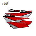 MOFO For HONDA DIO50 AF17 OF AF18 OF AF27 OF AF28 Motorcycle scooter body fairing sticker DIO SR Motorcycle sticker Glue decals. 
