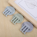 Multifunctional bathroom wall shelf free punching seamless trace rack rotating hook strong 3 branch rotating sticky hook. 