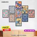 9 pcs Most Unique Combo Wallboard set for Home Decoration. Wall Decoration for Home.