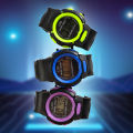 Color Circle Children's Sport Watch Kid Digital Wrist Watch Gift. 