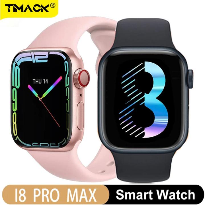 Timack%C2%AE%20i8Pro%20Max%20IWO13%20PRO%20Smart%20Watch%201.8%20inch%20high-definition%20Screen%20Bluetooth%20Call%20Heart%20Rate%20Sleep%20Monitor%20Fitness%20Watch%20for%20Men%20Women%20IP67%20Waterproof%20Smartwatch%20-%20Image%202