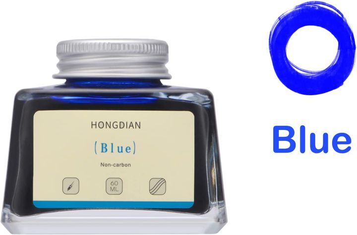 Hongdian%20Fountain%20Pen%20Bottled%20Ink%20Blue,%2060ml%20-%20Image%203