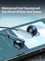 Bluetooth 5.2 Magnetic Neckband Headphones Wireless Earphones LED Display Headset Sport Noise Cancel Earbuds with Mic. 