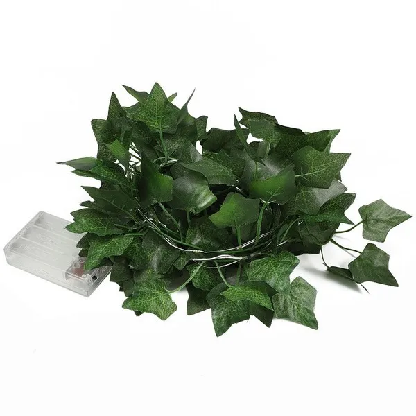 15%20Feet%20Magical%20Ambiance%20Artificial%20Vine%20Fairy%20Lights:%20Flower%20Green%20Leaf%20Design%20-%20Image%209