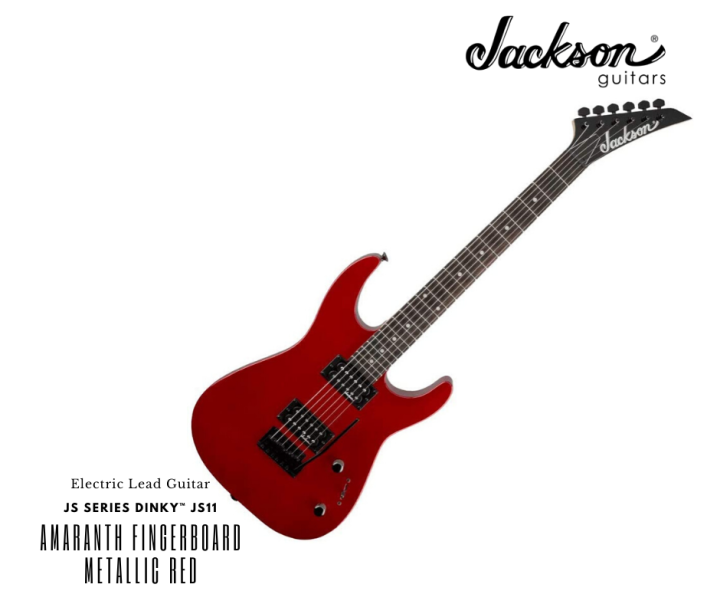 Jackson%20JS%20SERIES%20DINKY%E2%84%A2%20JS11,%20AMARANTH%20FINGERBOARD,%20METALLIC%20RED%20Electric%20Lead%20Guitar%20-%20Image%203