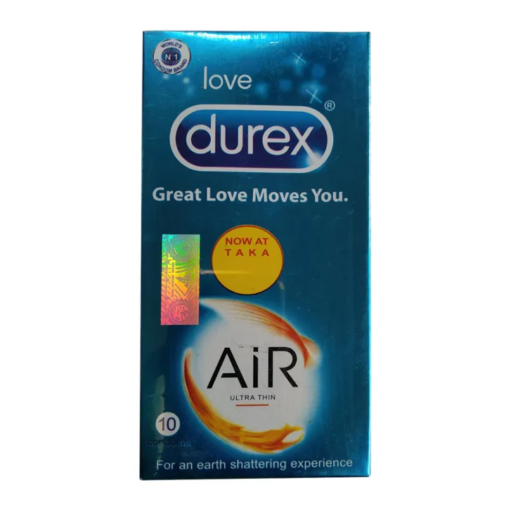 durex condoms10pic air blue.