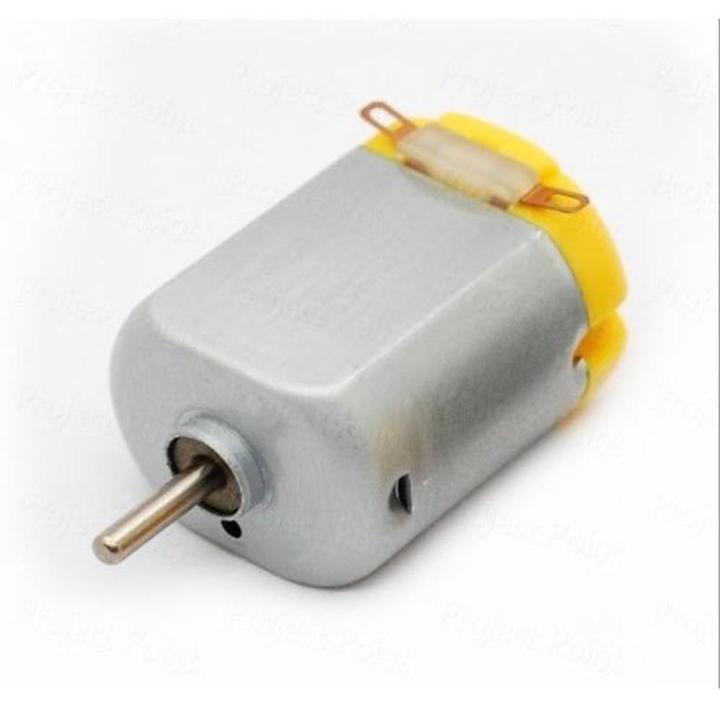 High Speedy Small Toy DC Motor - Silver