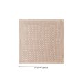 Cotton Dishcloth Honeycomb Towel Can Be Hung Square Towel Household Kitchen Living Room Hand Towel Desktop Cleaning Cloth.