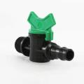 Two (2) Pieces 16 mm to 0.75 inch Male Thread Ball Valve for 16 mm Hose Pipe Reducer Connector Valve for Drip Irrigation System Garden Agriculture Irrigation Water..
