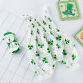 cute warm Toddler Baby Boy Girls St. Patrick's Day Sleeveless Romper Jumpsuit Clothes. 