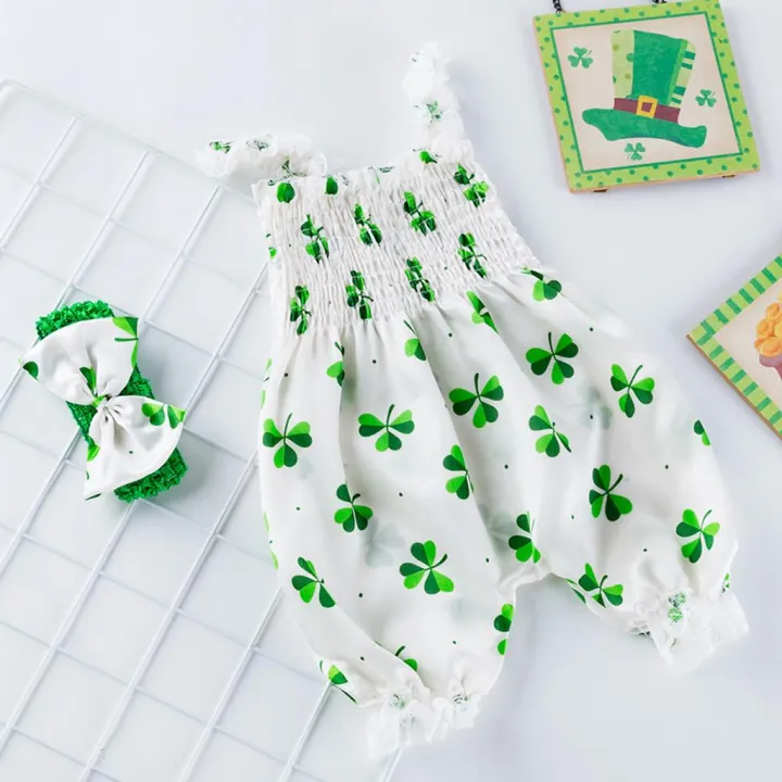 cute%20warm%20Toddler%20Baby%20Boy%20Girls%20St.%20Patrick's%20Day%20Sleeveless%20Romper%20Jumpsuit%20Clothes%20-%20Image%204