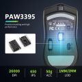 Delux M800 PRO PAW3395 Wireless Gaming Mouse Bluetooth Tri-Mode Connection 26000DPI Huano Pink Switches Macro Mice For PC Gamer. 