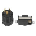 Twist Lock Plug NEMA L6-30R L6-30P & Socket for Home. 