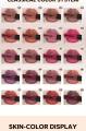 Beauty Glazed Misty Matte Lip Gloss 20 Colors Long Lasting Non-Stick Cup Moisturizing Liquid Lipstick-1pcs. 