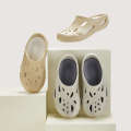 Ant Love Spring/Summer New Product for Home and Outdoor Wear: Simple Color Block Men's Hole Cool Slippers.